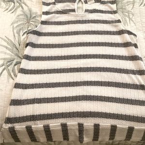 Kaileigh womens striped tank size L